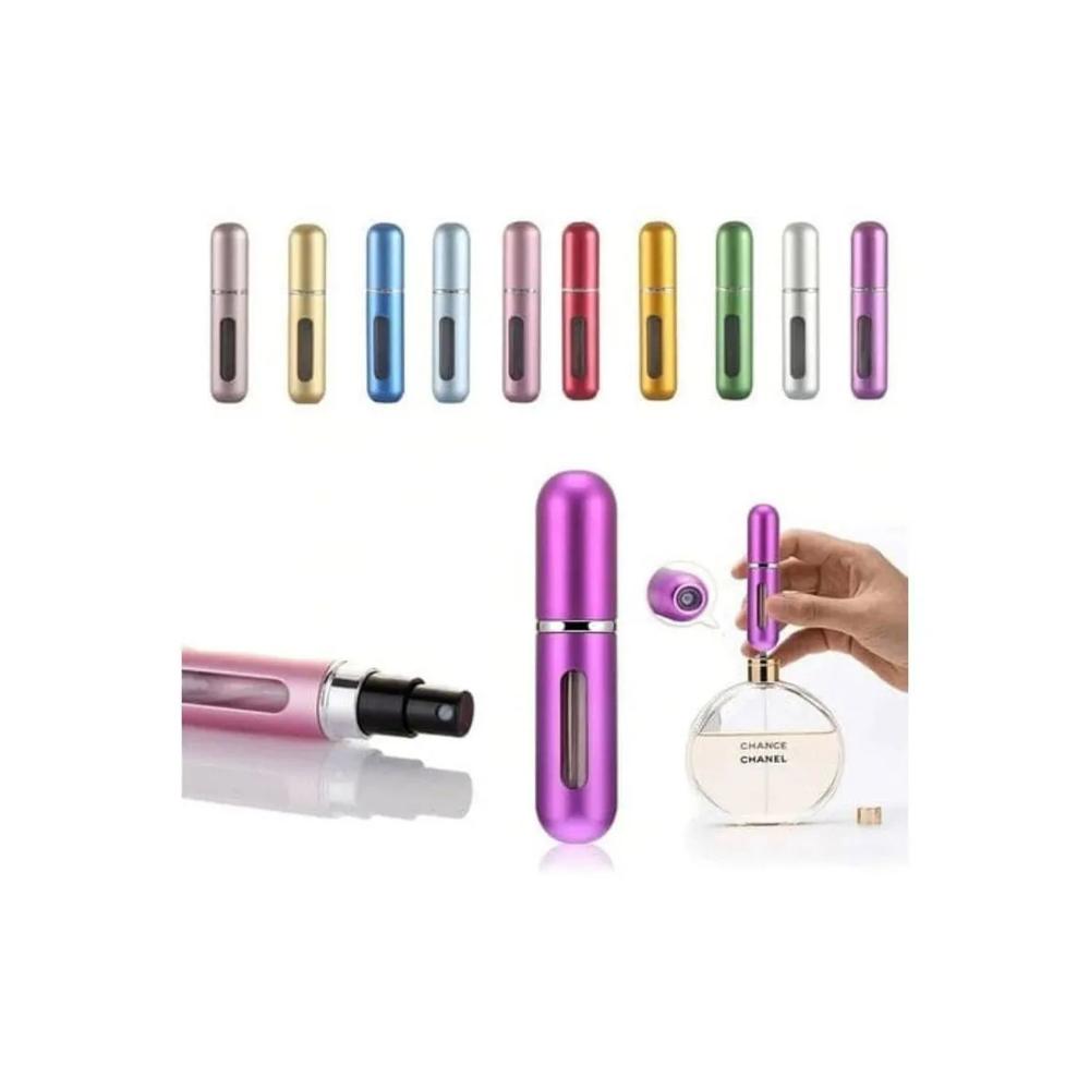 Pack x2 Atomizadores de Perfume Portátil y Recargable de 5ml