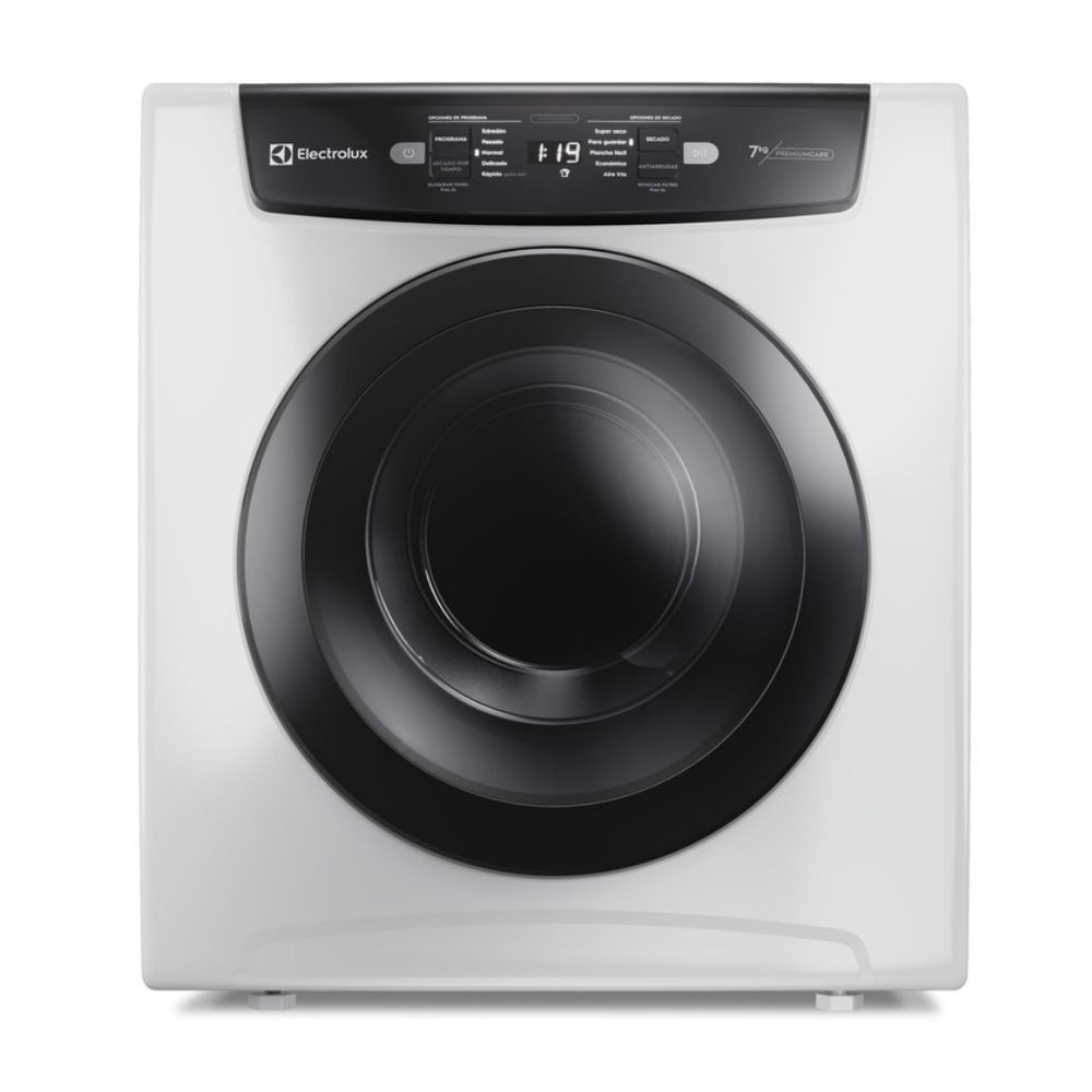 Secadora de ropa Electrolux EDEJ07D2JSYW 7kg Premium Blanco