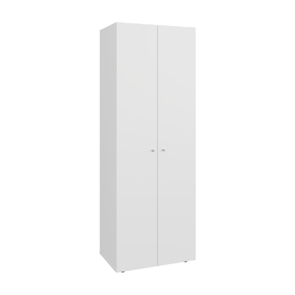 Ropero Melamina Blanco Tuhome 2 Puertas