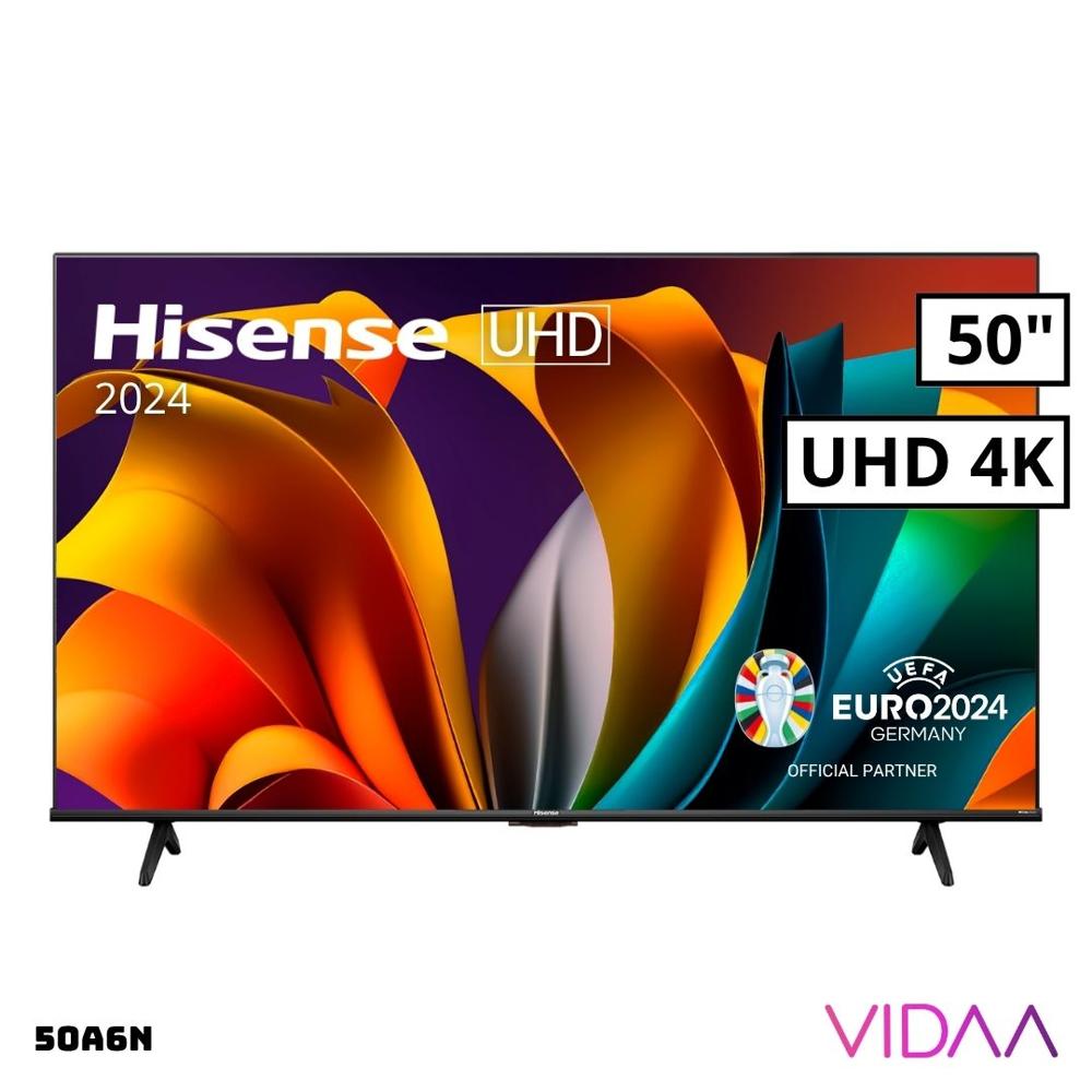 TELEVISOR HISENSE 50 SMART TV VIDAA 4K UHD LED 50A6N