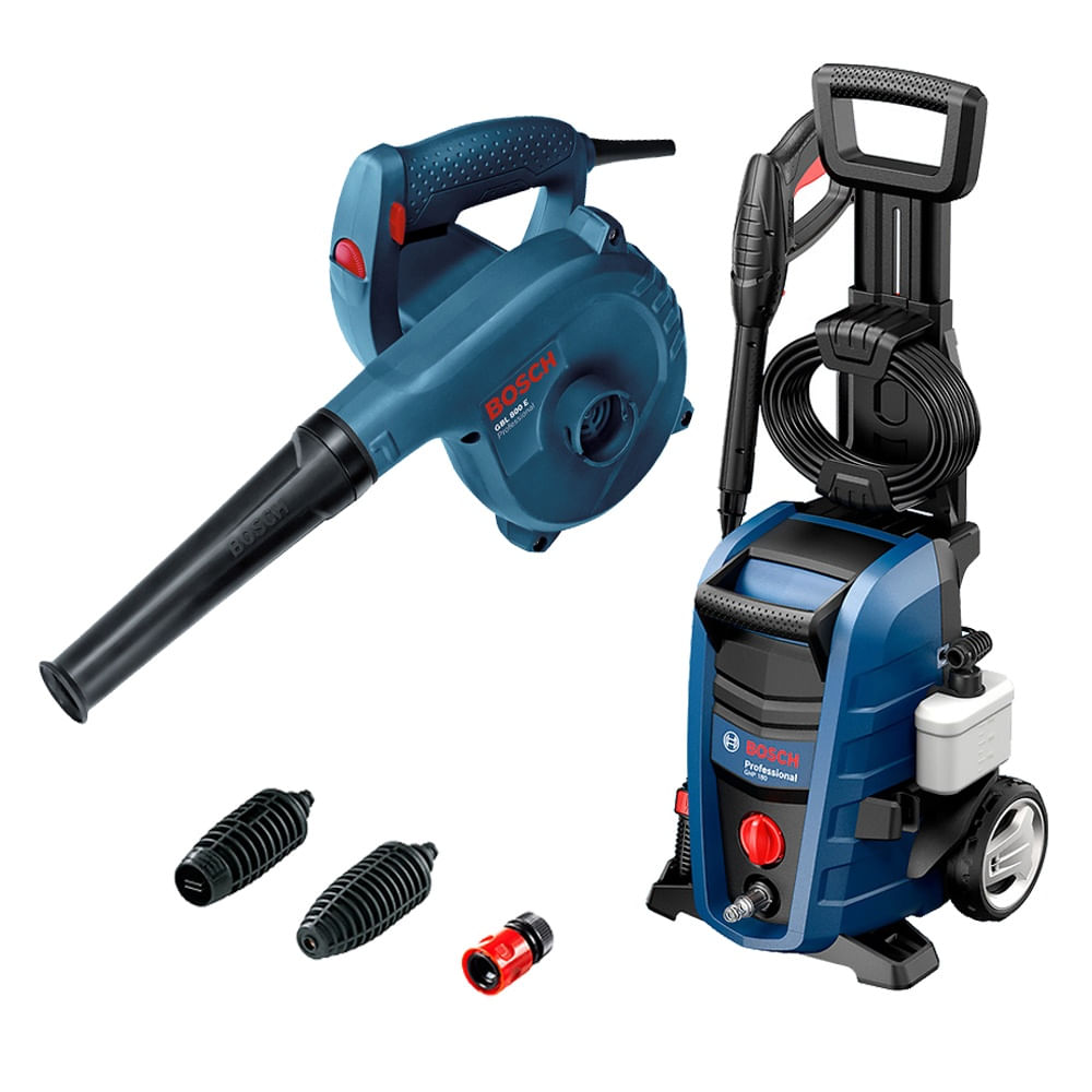 Hidrolavadora 1500W 1800 PSI GHP 180 + Soplador 800W GBL 800 E Bosch