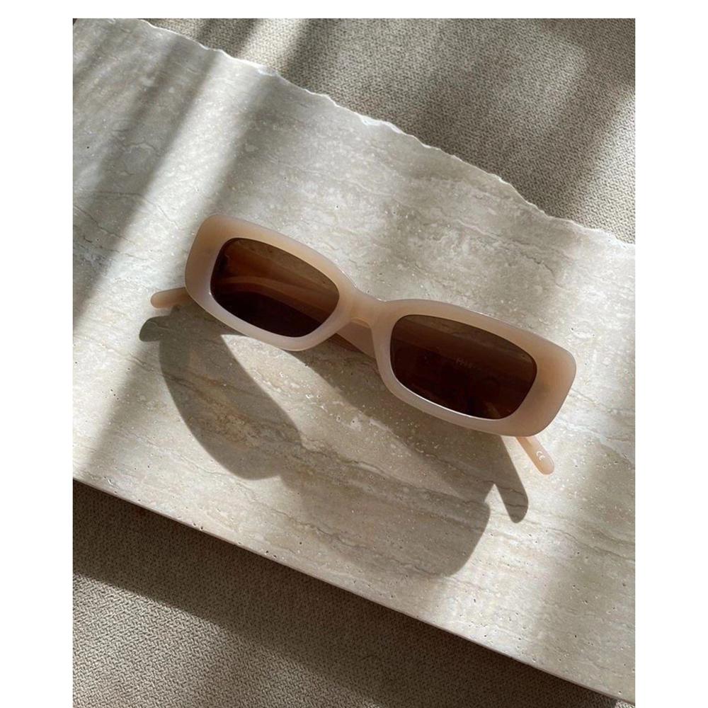 Lentes de Sol Rectangular UV400 Unisex - Rosa / Talla única