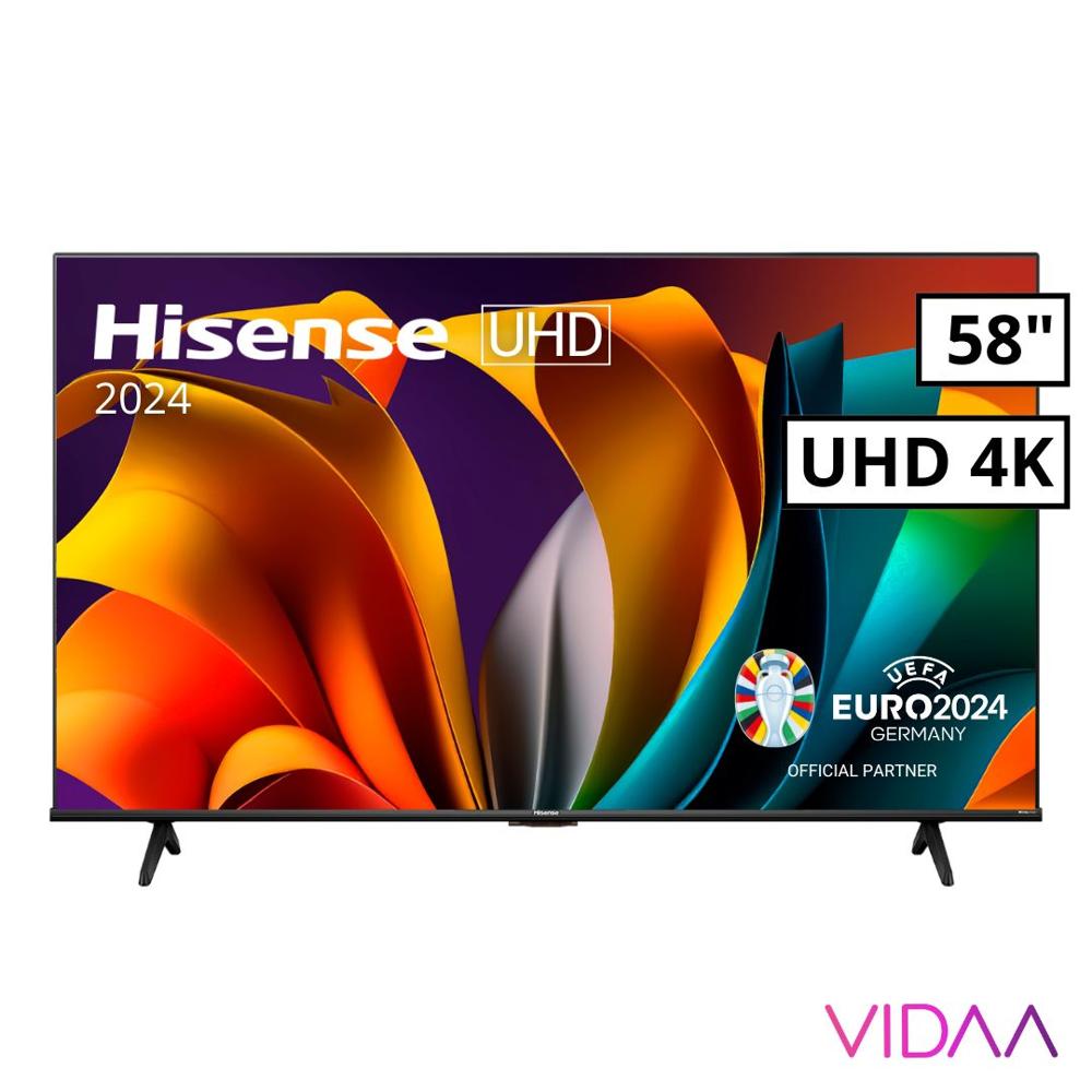 Televisor Hisense 58 Smart TV VIDAA 4K UHD LED 58A6N
