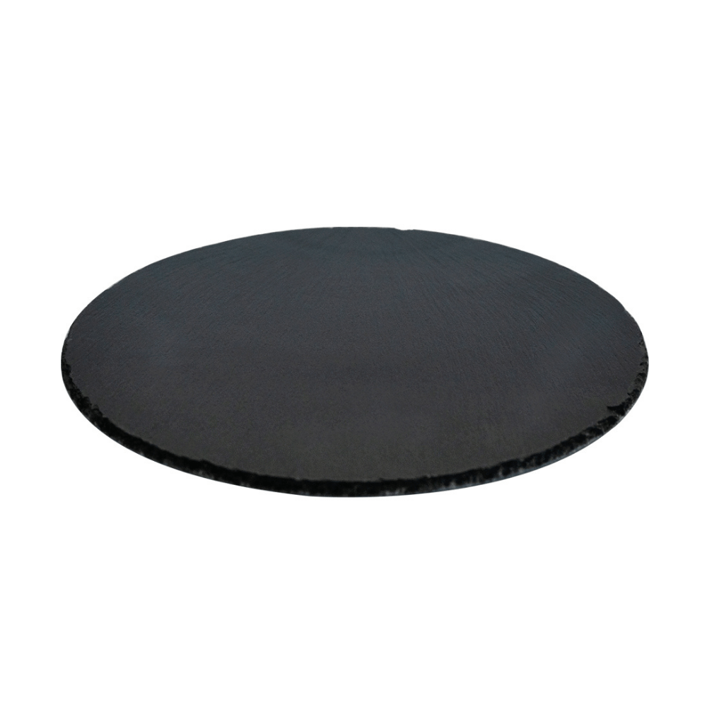 Plato Redondo Piedra Pizarra 25cm Wayu
