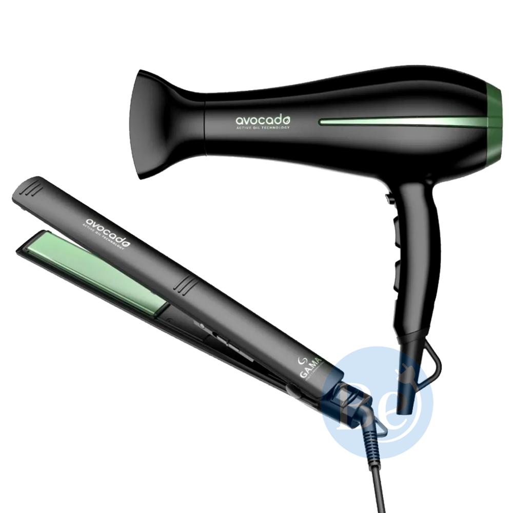 Pack Gama Avocado Alisadora Elegance y Secador Bora de 2200 watts Pack Gama Avocado Alisadora Elegance y Secador Bora de 2200 watts