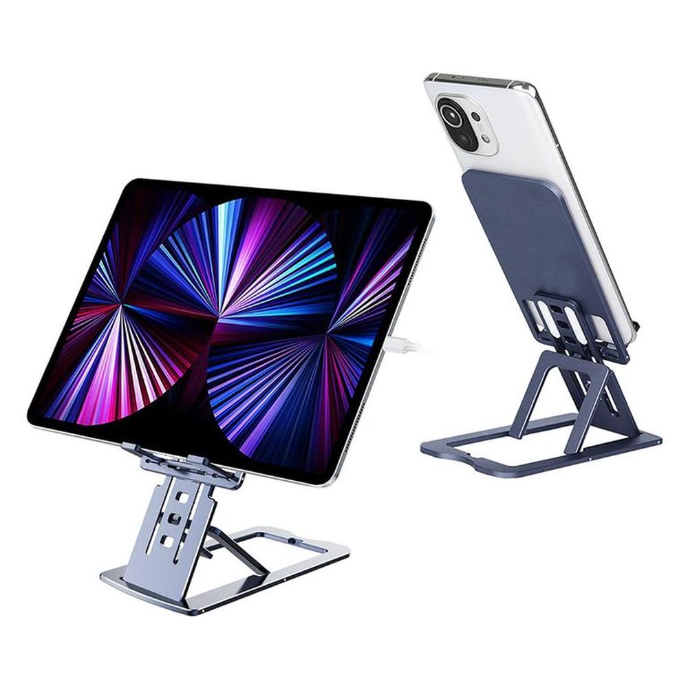 Soporte De Escritorio Para Teléf Móvil TC-04 Nivel Ajustable Deep Grey Soporte De Escritorio Para Teléf Móvil TC-04 Nivel Ajustable Deep Grey