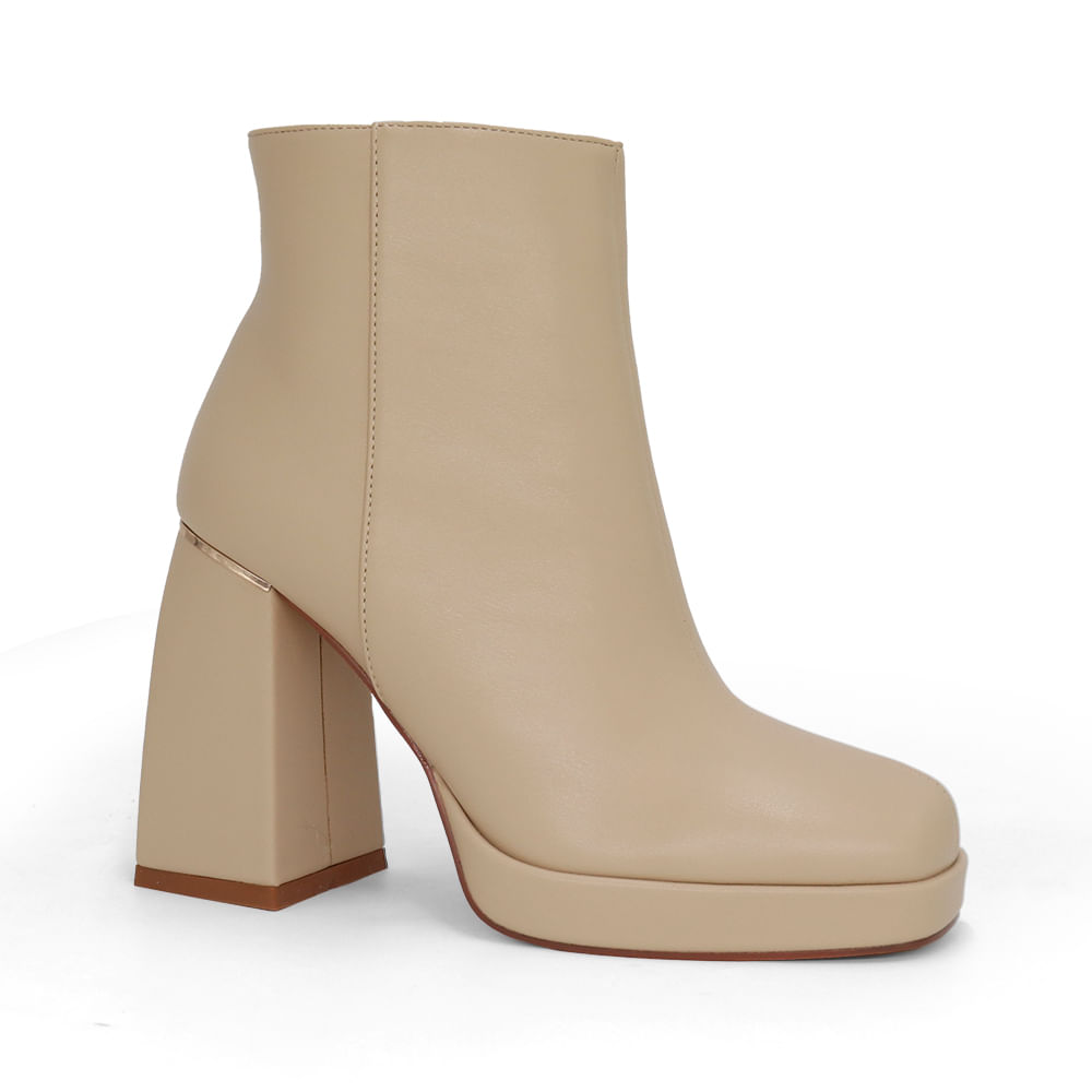 Botines Casuales Mujer Chabely 25Q3-2YI010 Beige 38