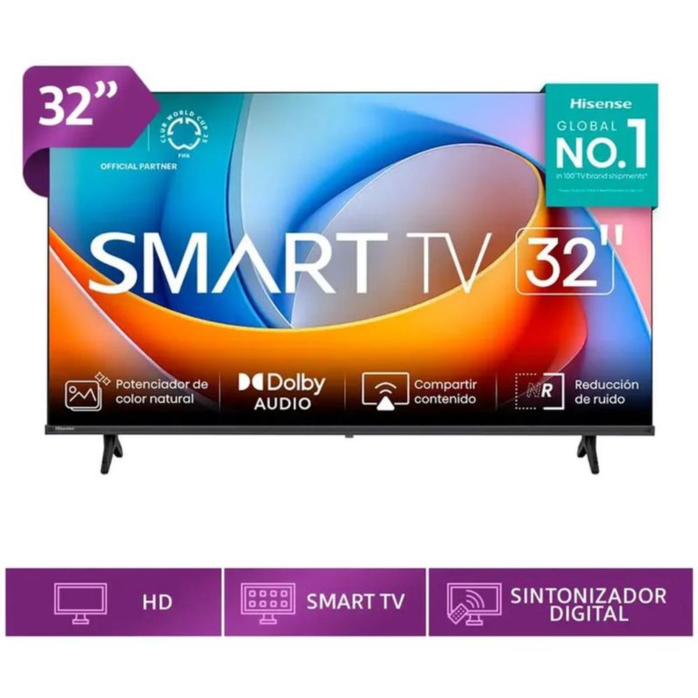 Televisor Hisense 32 Smart TV Led HD Vidaa 32A4K