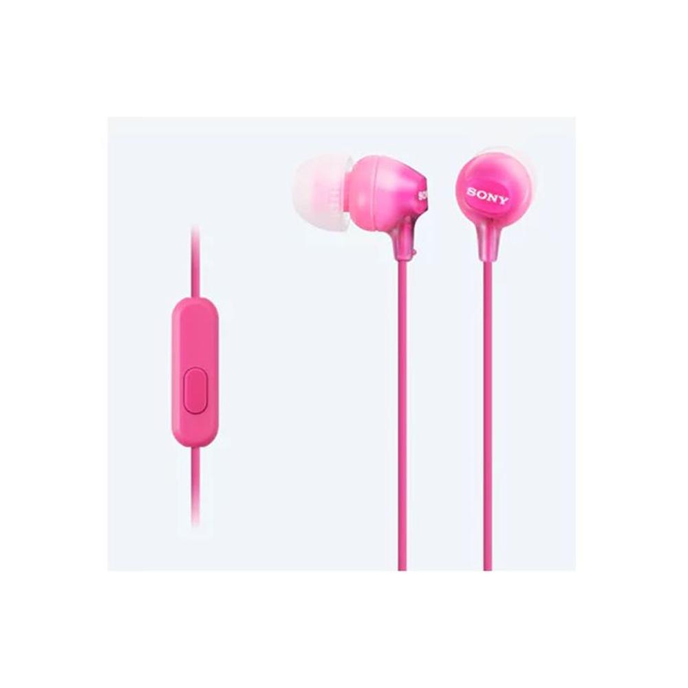 Audifonos Sony Ex15AP Con Micrófono - Rosado