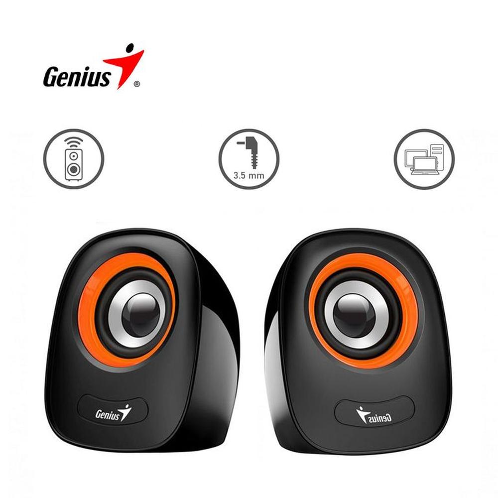 Parlante GENIUS SP-Q160 USB Power 6W Naranja
