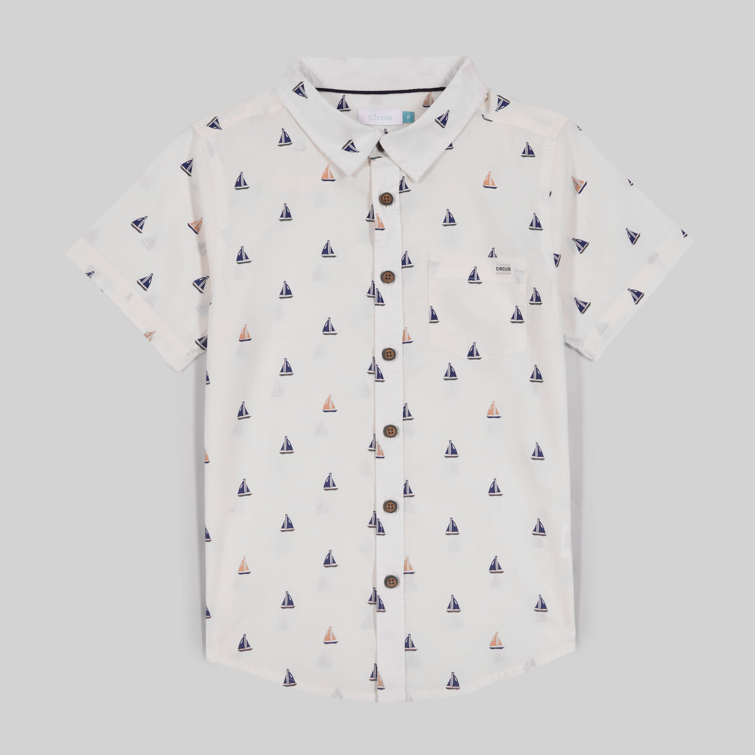 Camisa Para Niño Circus Mini Print