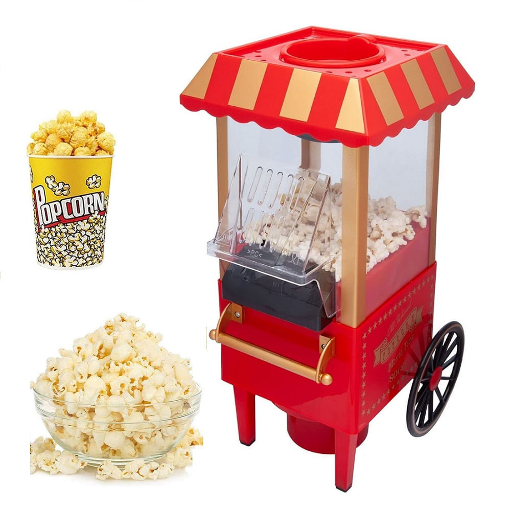 Maquina de Popcorn Crispetera Palomitas Carrito Retro