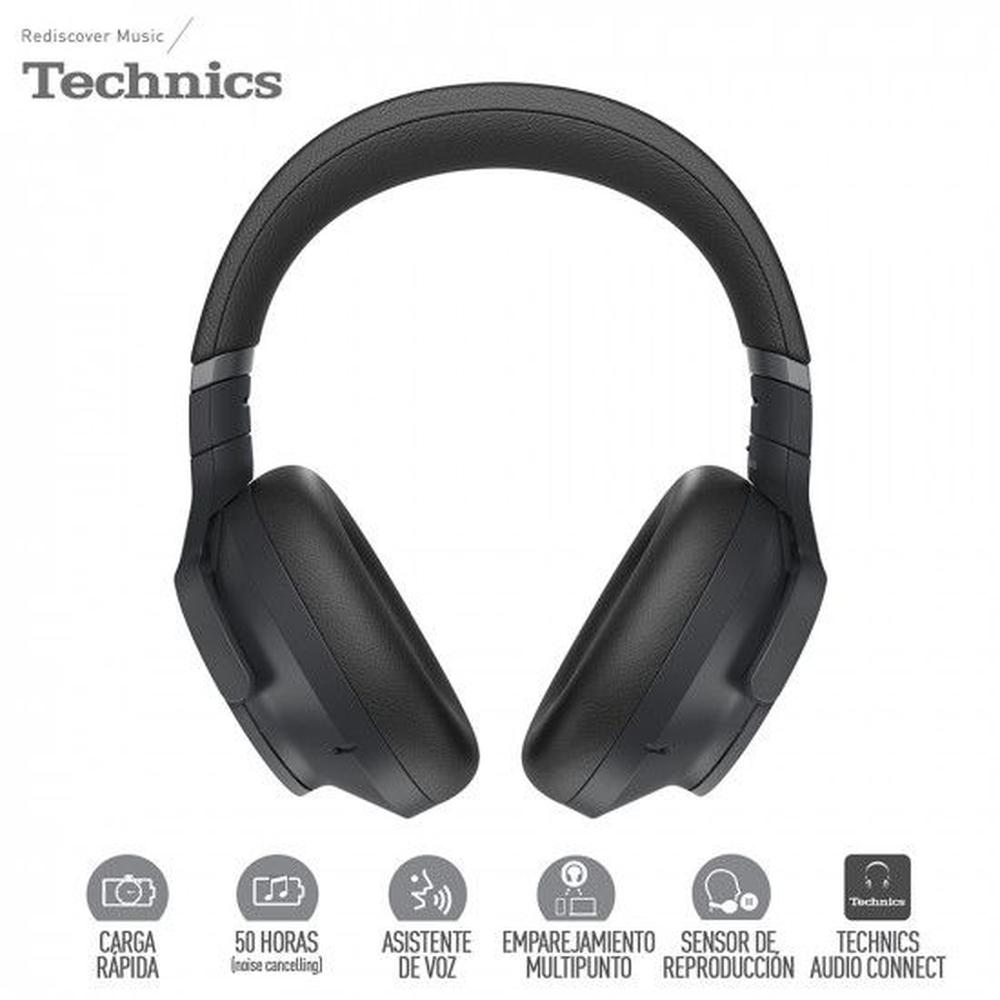 Audífonos Inalámbricos Bluetooth Over Ear Technics A800 Negro
