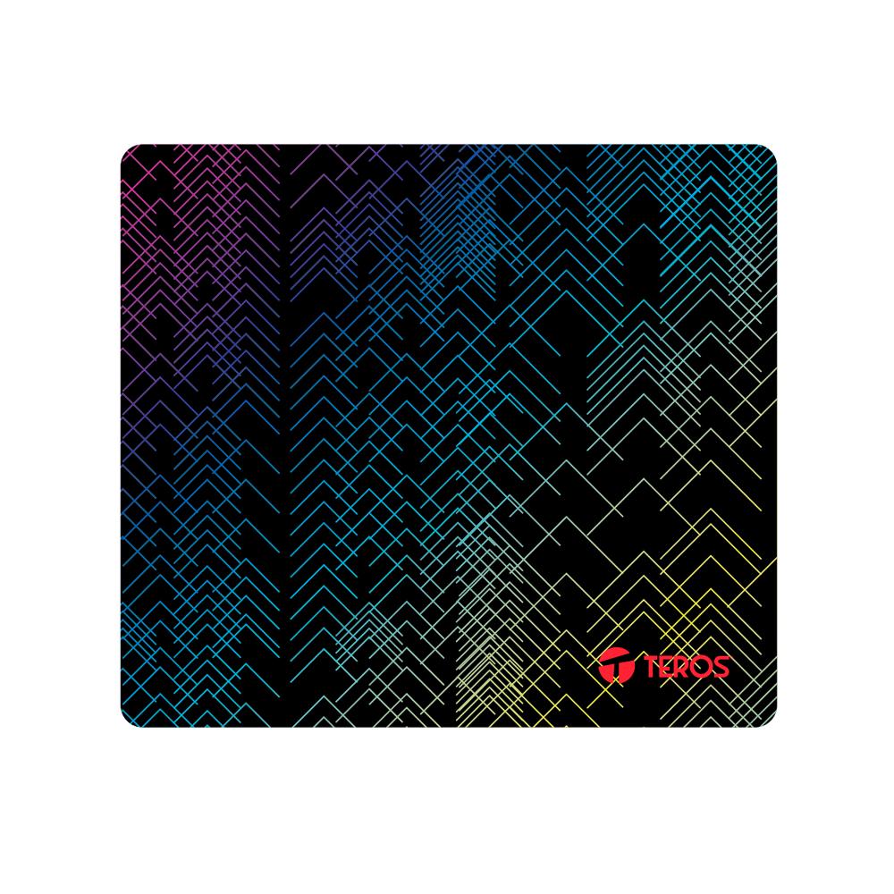 Mouse Pad Gamer Teros Te-3011S Multicolor, Superficie Suave Y Antidesl