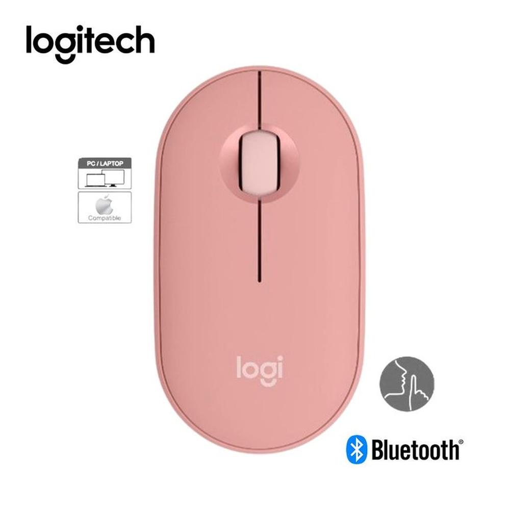 Mouse Bluetooth Logitech Pebble 2 M350S Silent Touch 4000Dpi Rosado Mouse Bluetooth Logitech Pebble 2 M350S Silent Touch 4000Dpi Rosado