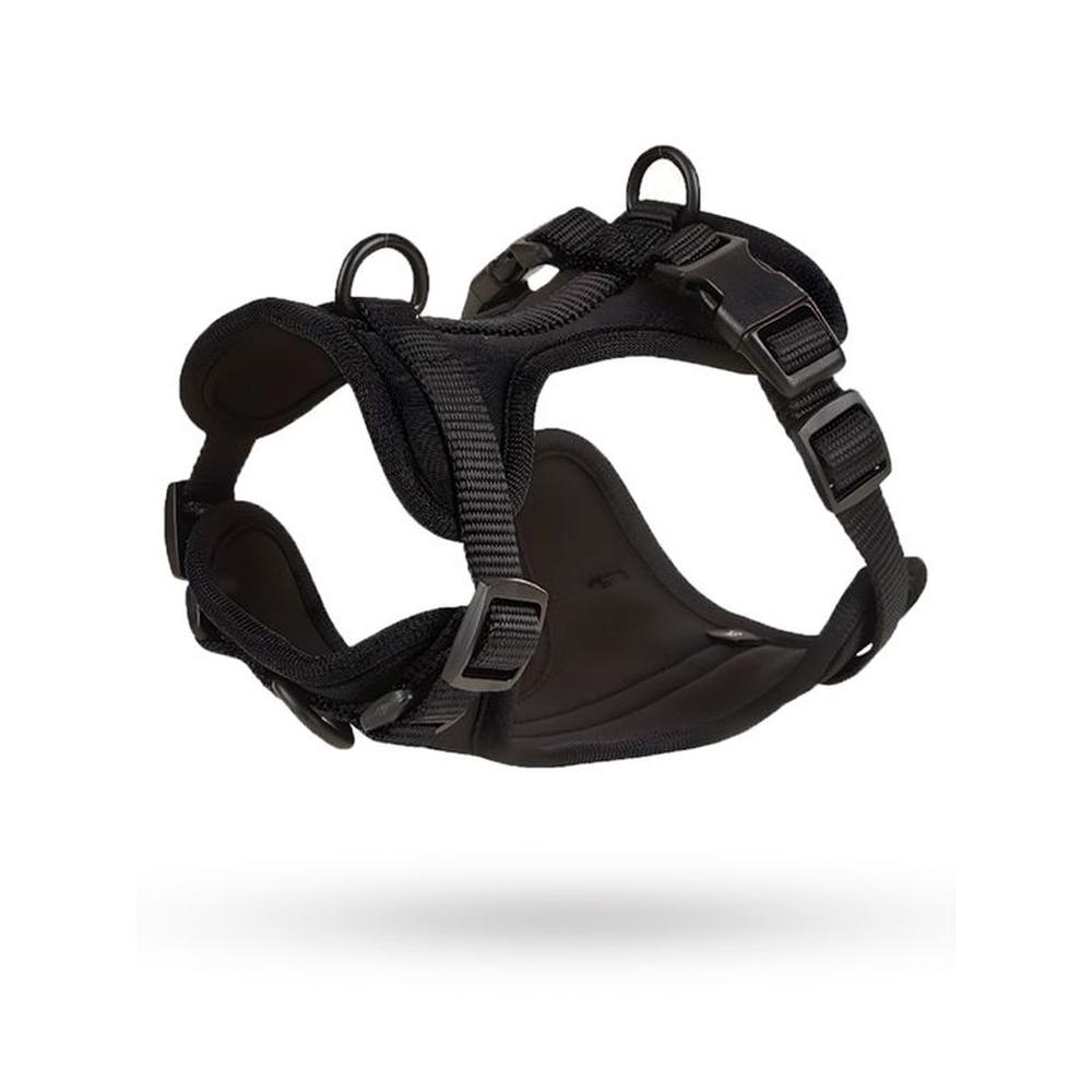 Pechera Para Perros Nailon Ajustable Negro - Talla M Pechera Para Perros Nailon Ajustable Negro - Talla M