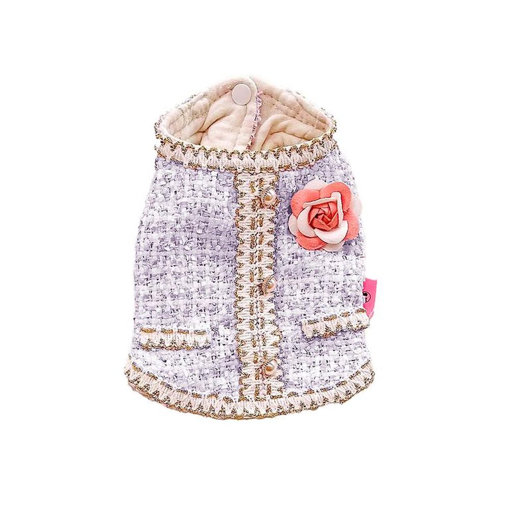 Ropa Para Perros Vestido Elegante Lila - Talla L