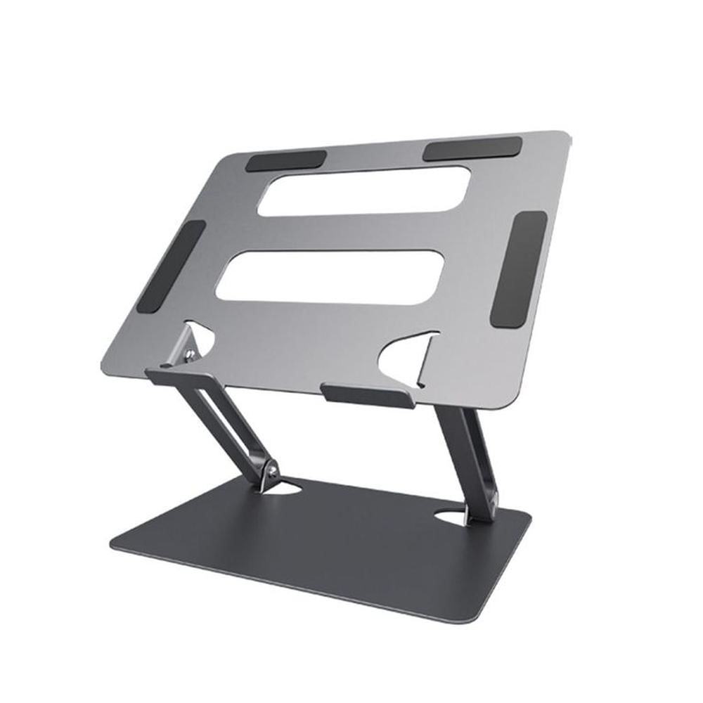 Soporte de Escritorio p-Laptop Plegable Aluminio Ergonomico HL303 Gris Oscuro Soporte de Escritorio p-Laptop Plegable Aluminio Ergonomico HL303 Gris Oscuro