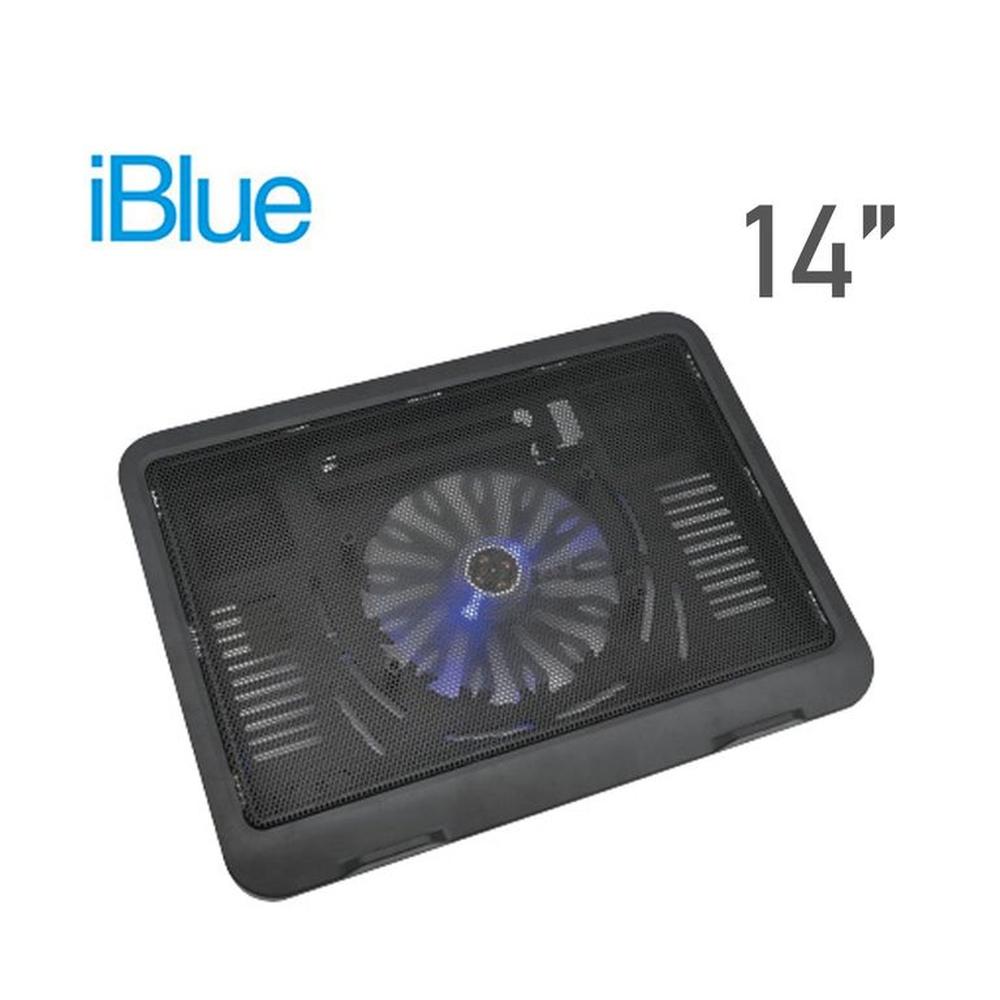 Cooler IBlue Para Laptop H19-BK Hasta 14 "" Antideslizante USB