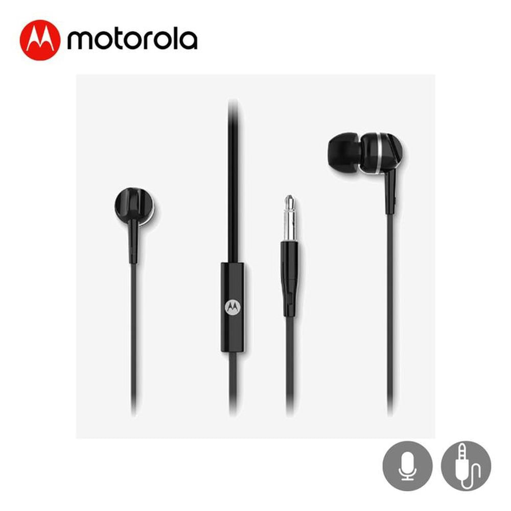 AudIfonos Motorola IN EAR Wired Con Micro Earbuds 105 Negro AudIfonos Motorola IN EAR Wired Con Micro Earbuds 105 Negro