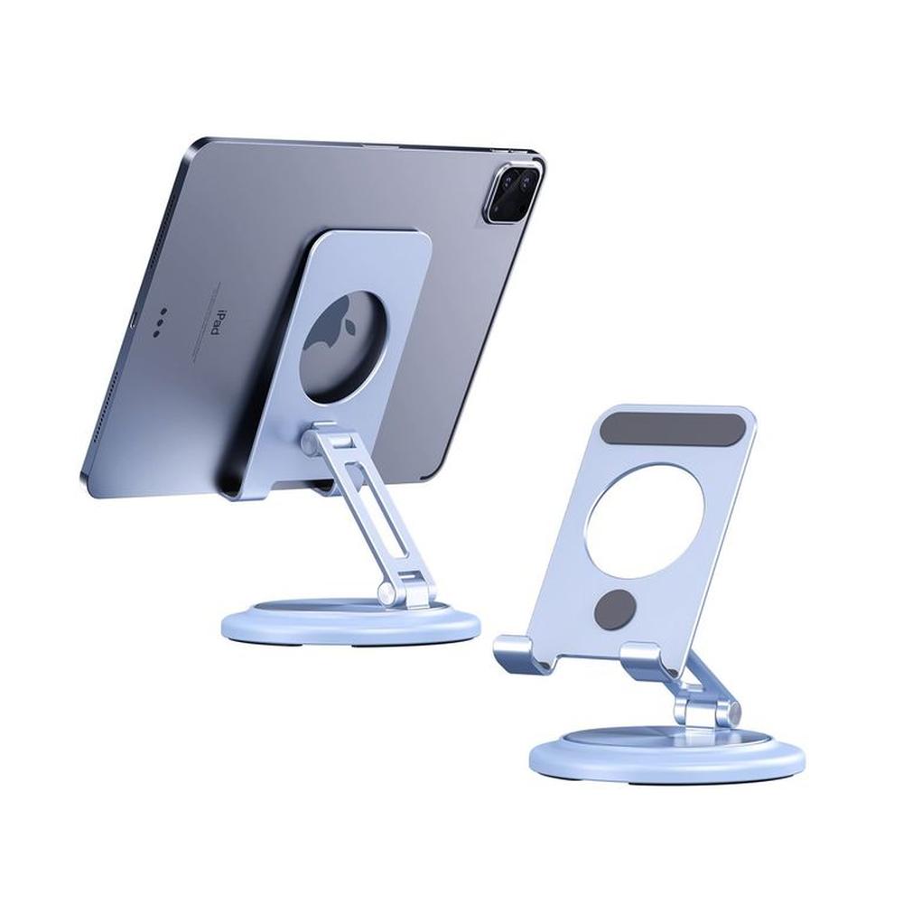 Soporte para celular Corporativos S&T For Business Aluminio Giro 360° JHZ8 Azul-Tablet Soporte para celular Corporativos S&T For Business Aluminio Giro 360° JHZ8 Azul-Tablet