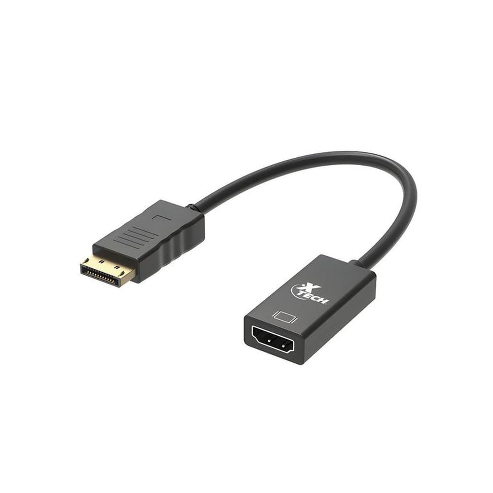 Adaptador Displayport Macho a Hdmi Hembra XTC-378 Adaptador Displayport Macho a Hdmi Hembra XTC-378