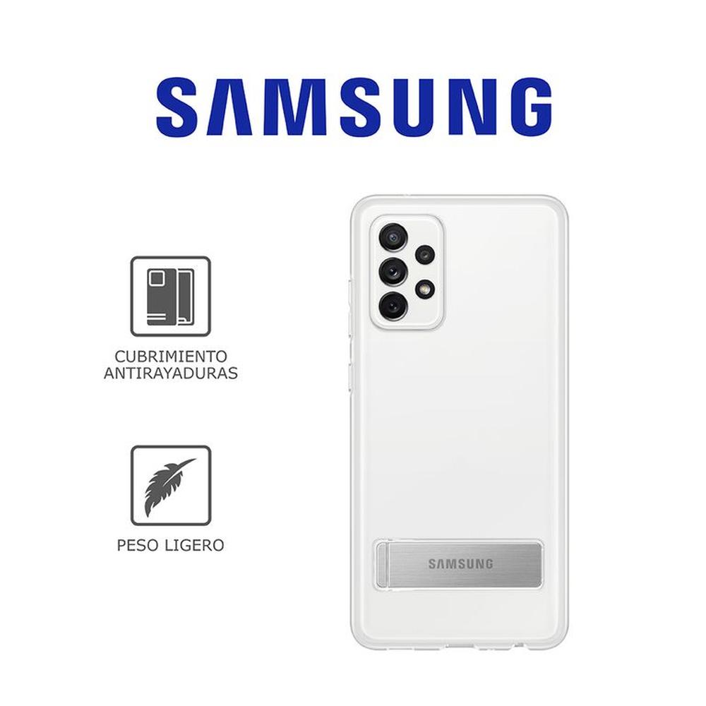 Case Ssg Clear Standing Cover EF-JA725 Para Galaxy A72 Transparente Case Ssg Clear Standing Cover EF-JA725 Para Galaxy A72 Transparente
