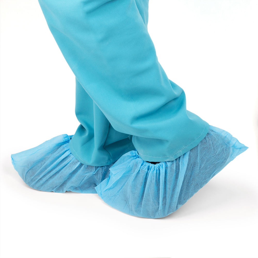 Cubre Calzado Descartable con Antideslizante PACK 100 UND