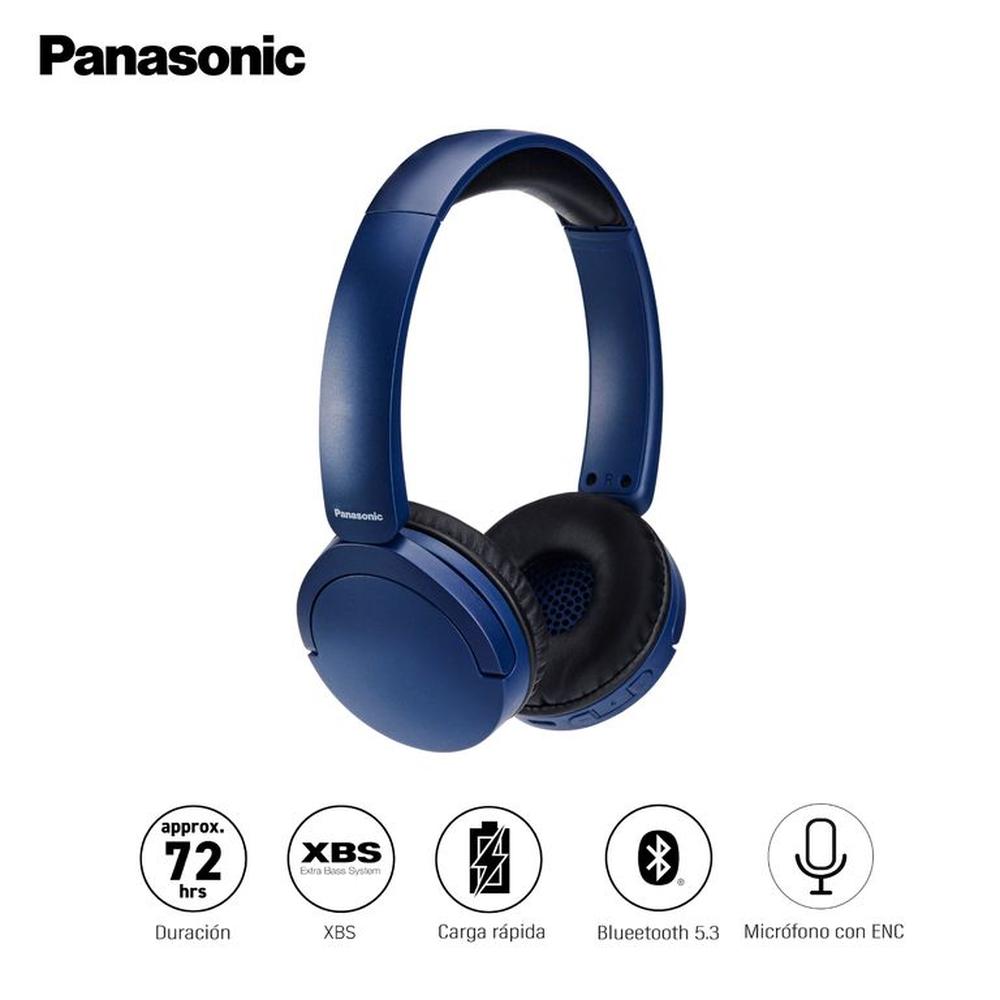 Audífonos Bluetooth HF630 Azul - 72 Horas