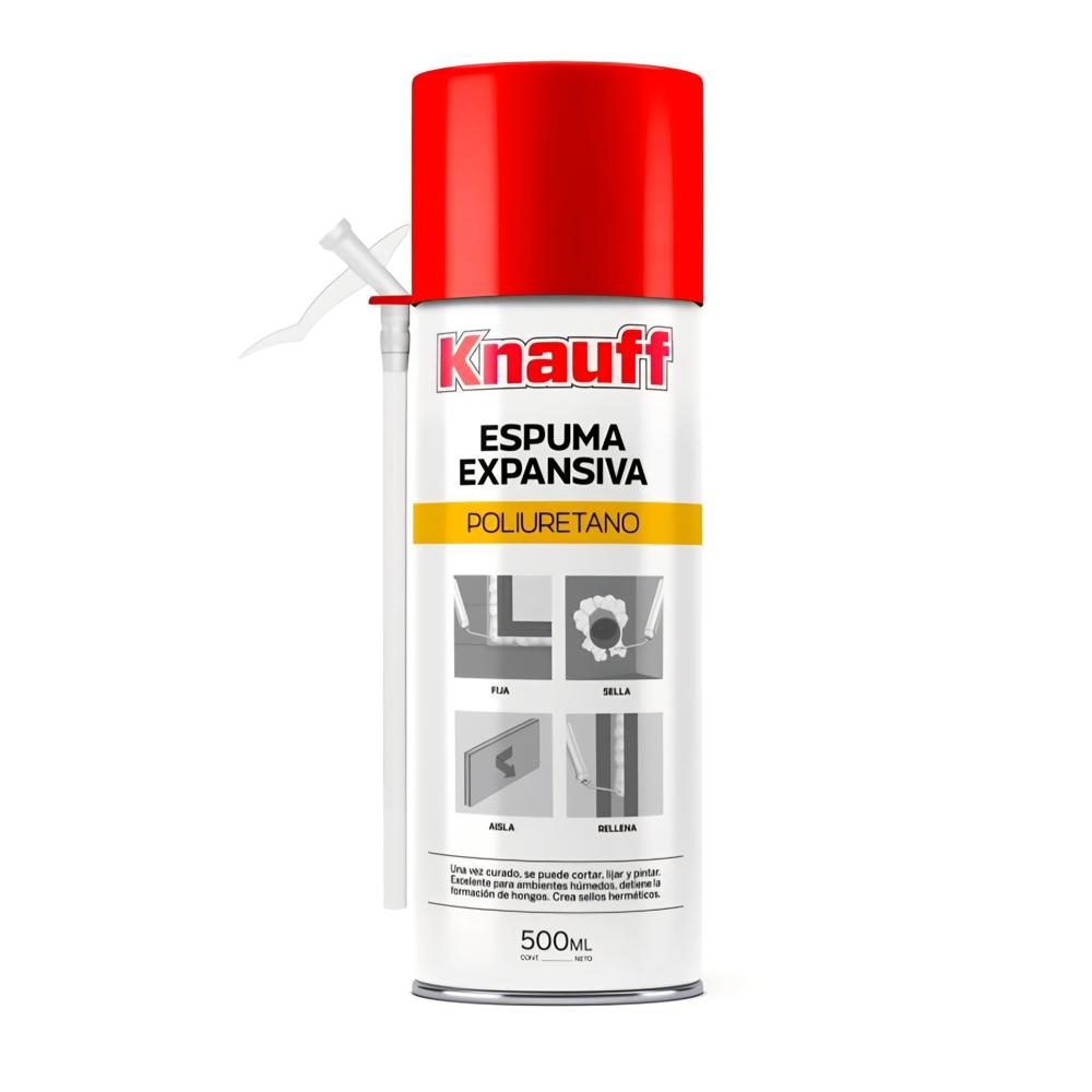 Espuma Expansiva de Poliuretano 500ML KNAUF Espuma Expansiva de Poliuretano 500ML KNAUF