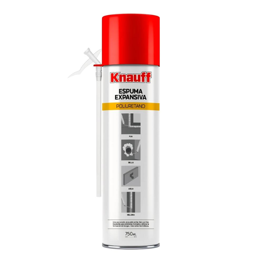Espuma Expansiva de Poliuretano 750ML KNAUF Espuma Expansiva de Poliuretano 750ML KNAUF