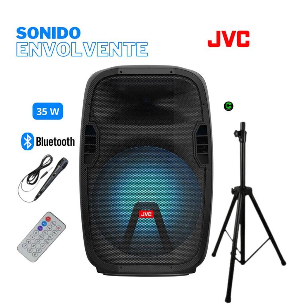 Parlante Party Speaker JVC XS-KY412PB 35 W Bluetooth Karaoke