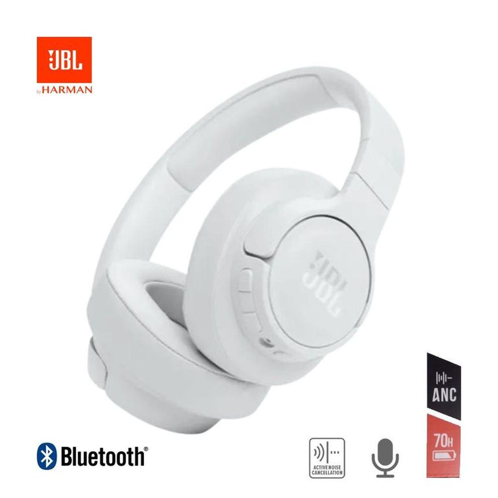 Audifonos Jbl Tune 770NC Bluetooth On-ear Canc de Ruido 70hrs Blanco