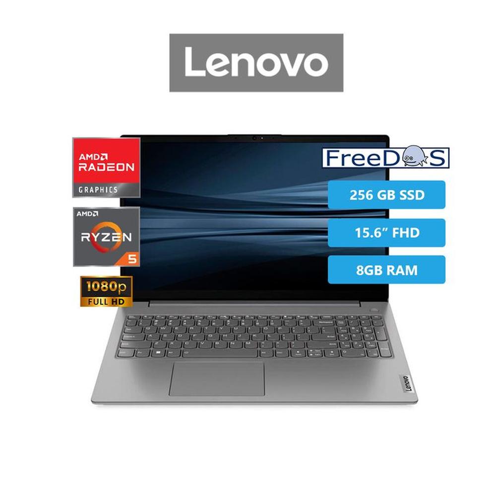 Laptop Lenovo V15 G4 AMN 15.6 FHD TN Amd Ryzen 5 7520U 2 2.8 4.3Ghz 8Gb LPDDR5-4800 Freedos