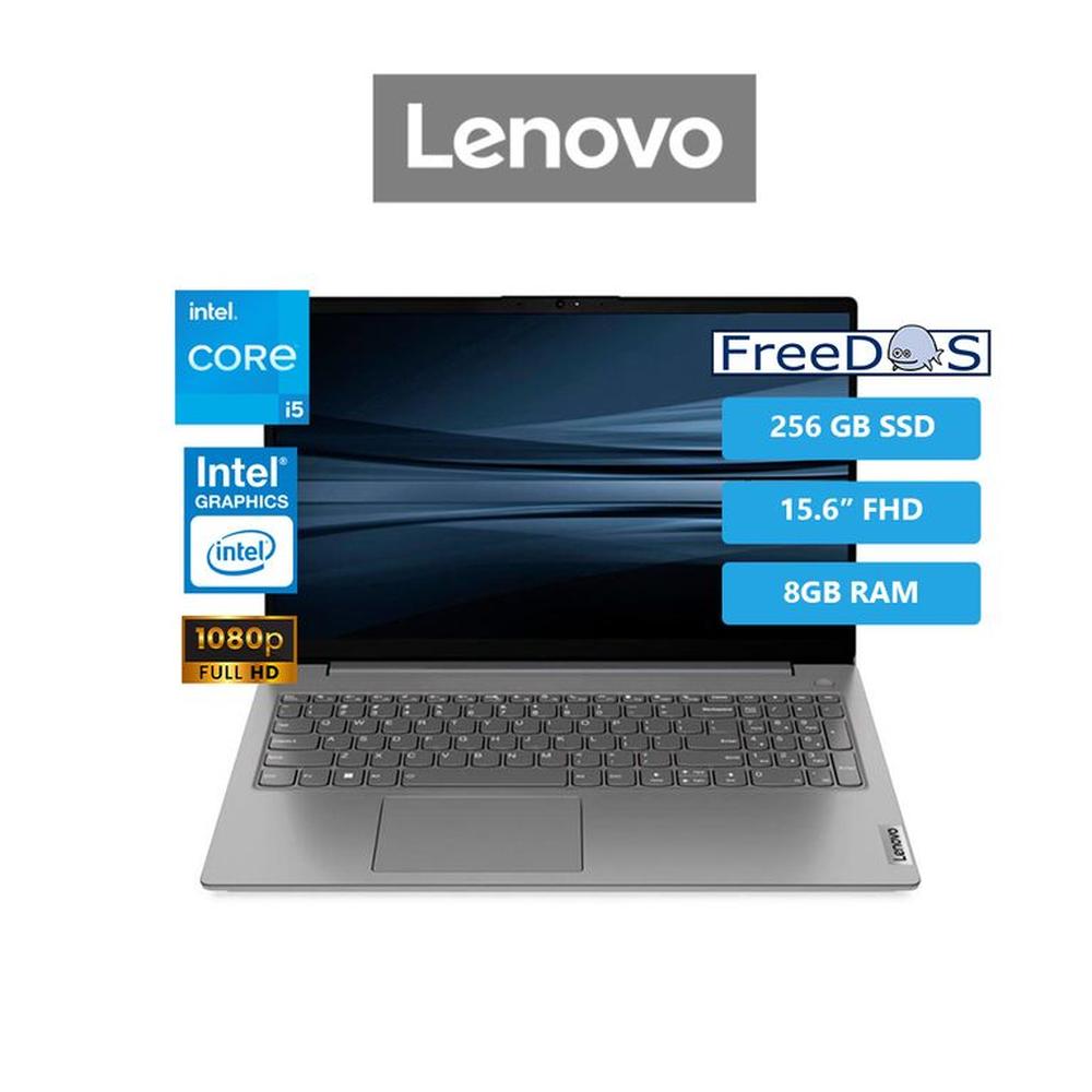 Laptop Lenovo V15 G4 IRU, 15.6 FHD TN Core i5-13420H 2.1 4.6GHz 8GB 256GB DDR4-3200MHz Freedos