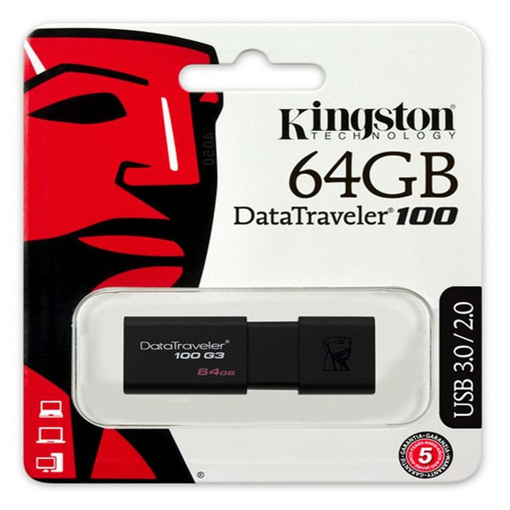 Memoria USB Kingston DT100G3 64GB Memoria USB Kingston DT100G3 64GB