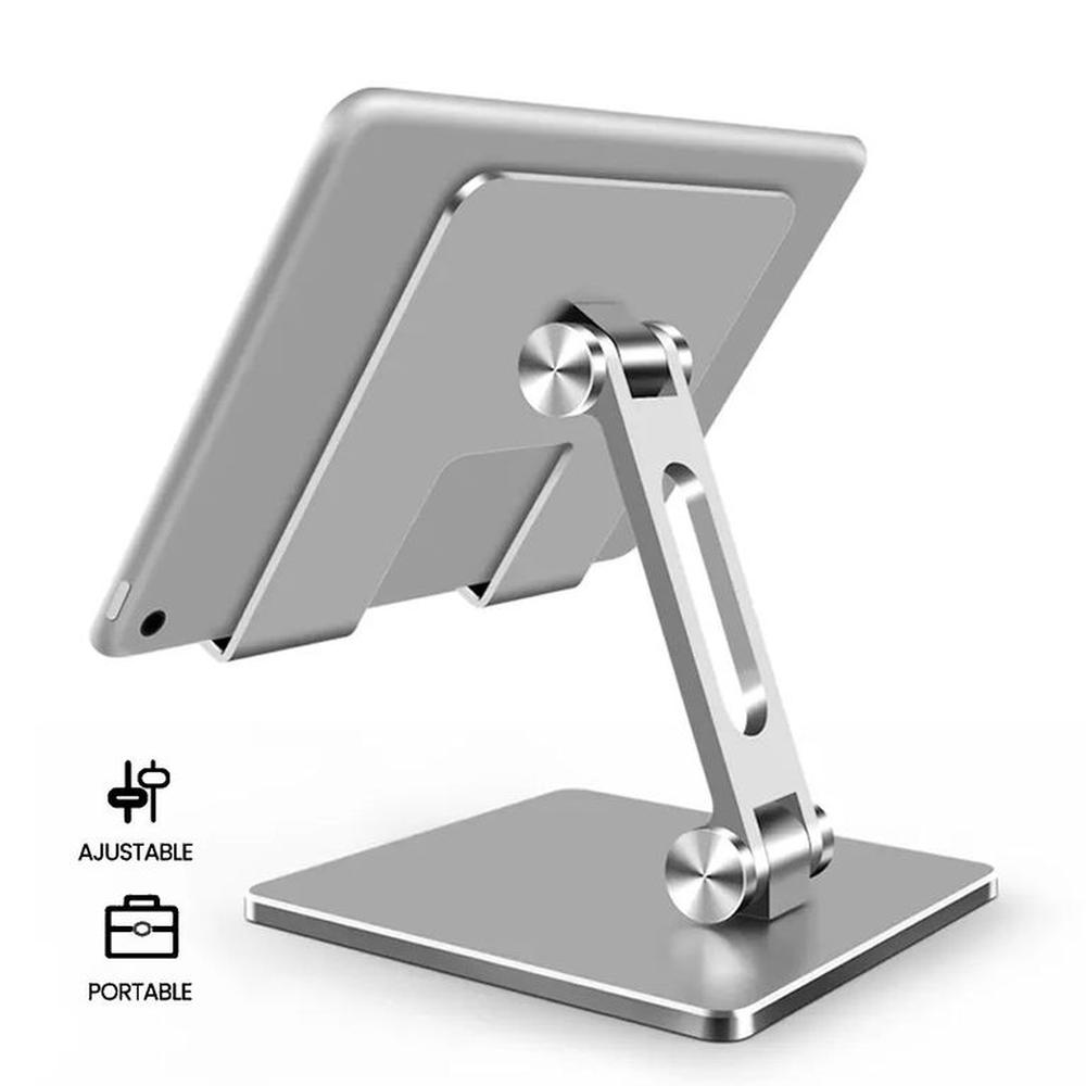Soporte Para Tablet Corporativos S&T for Business Aluminio HS221-CS Silver - Celular Soporte Para Tablet Corporativos S&T for Business Aluminio HS221-CS Silver - Celular