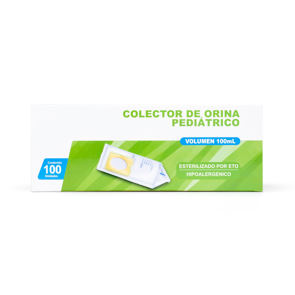 Bolsa Colectora de Orina Pediátrico CAJA 100 UND