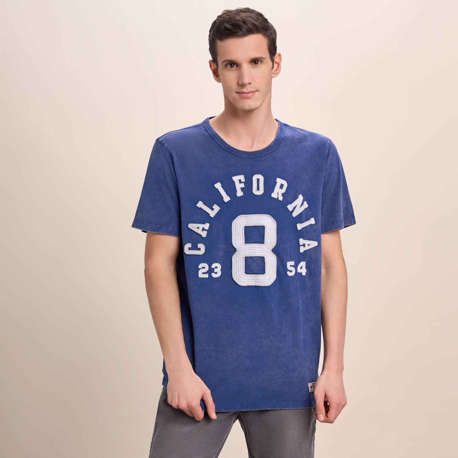 Polo Frontie Patch Organic Amc Hombre