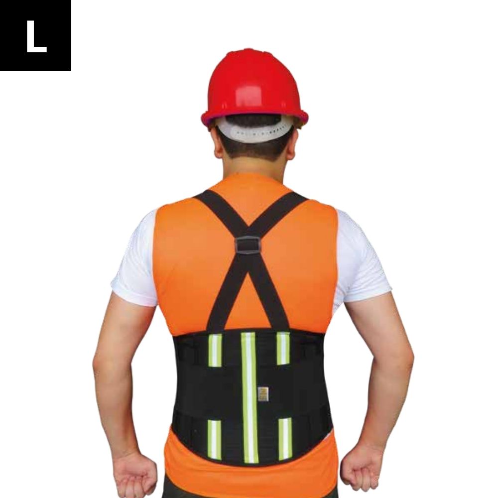 Faja Industrial Demoledor Negro L – MAXSPORTS