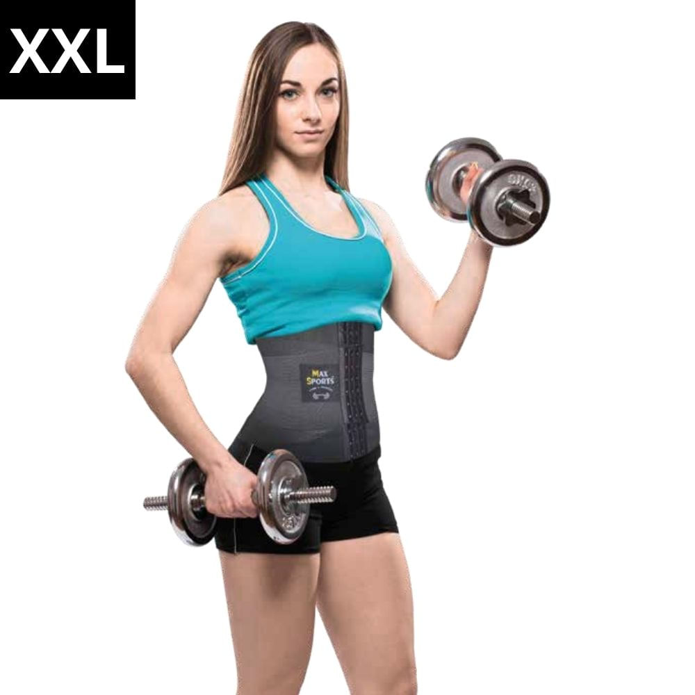 Faja Reloj de Arena con Broche Negro XXL – MAXSPORTS