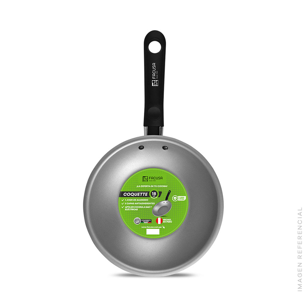 Sartén Coquette 18 cm de Aluminio – FACUSA (EH-SAR/COQ-18) 981061801