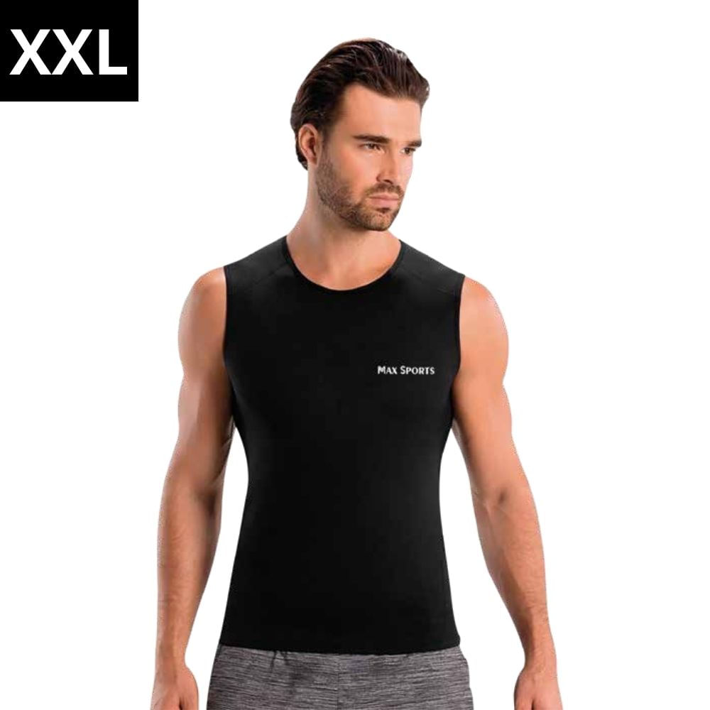 Faja Chaleco Tubular Negro XXL – MAXSPORTS
