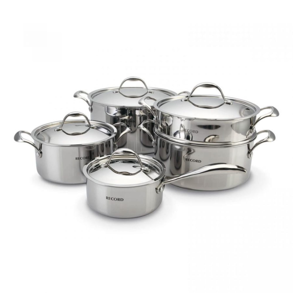 Juego de Ollas Piaccere Acero Inoxidable 9pz -10286221