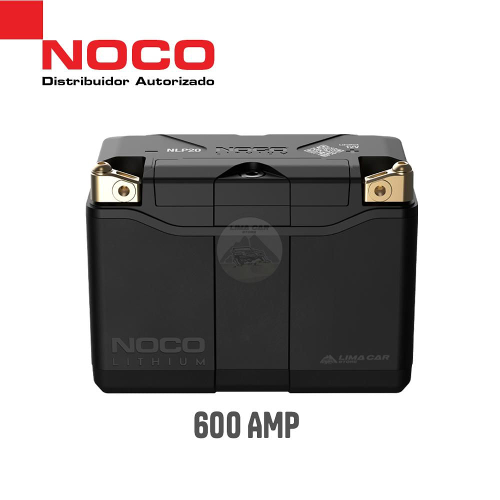 NOCO NLP20 Bateria litio Moto 600 Amp 12v