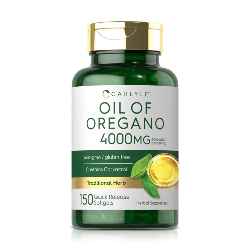 Aceite de Orégano 4000mg (150 Softgels) - Carlyle
