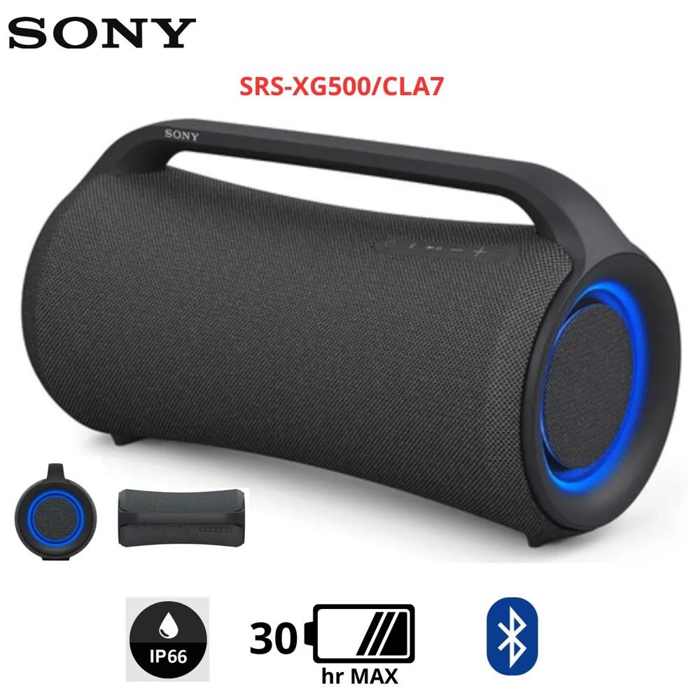 Parlante Inalámbrico Sony Bluetooth SRS-XG500 60W Negro