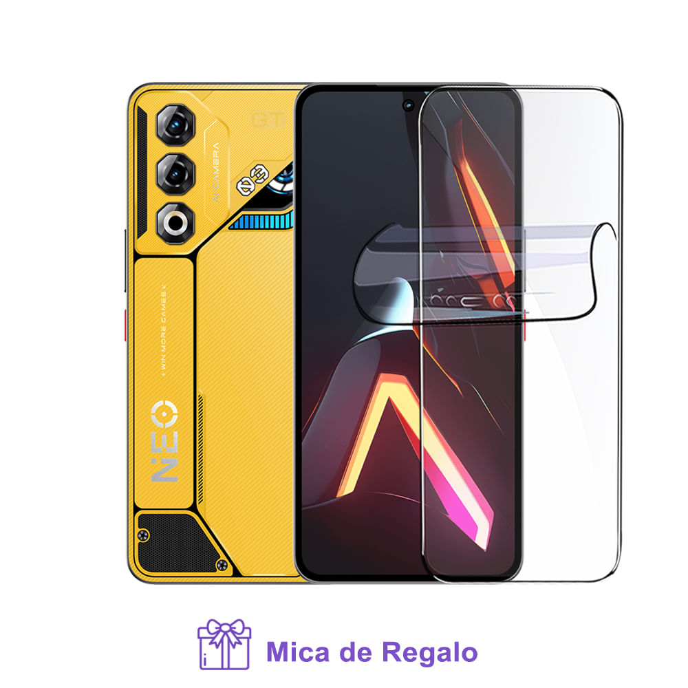 Zte Nubia Neo 3 GT 5G 12Gb Ram Amarillo 256Gb Rom con Mica Hidrogel