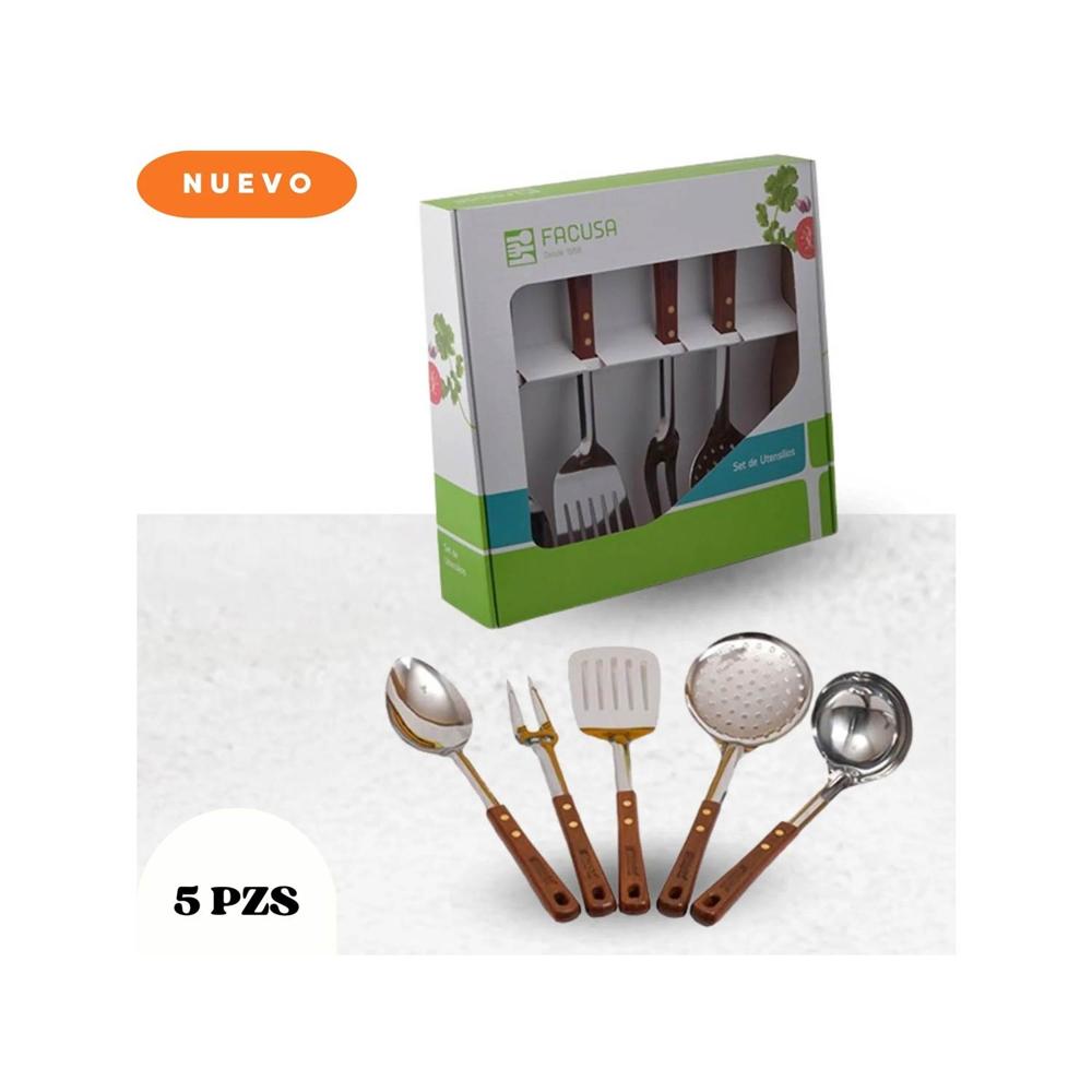 Juego de Utensilios FACUSA  5 Piezas M