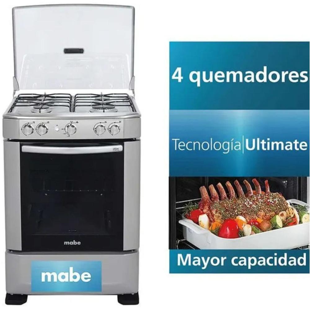 Cocina Mabe a Gas 4 Hornillas Inoxidable CMP6014AG0 202518431 Cocina Mabe a Gas 4 Hornillas Inoxidable CMP6014AG0 202518431